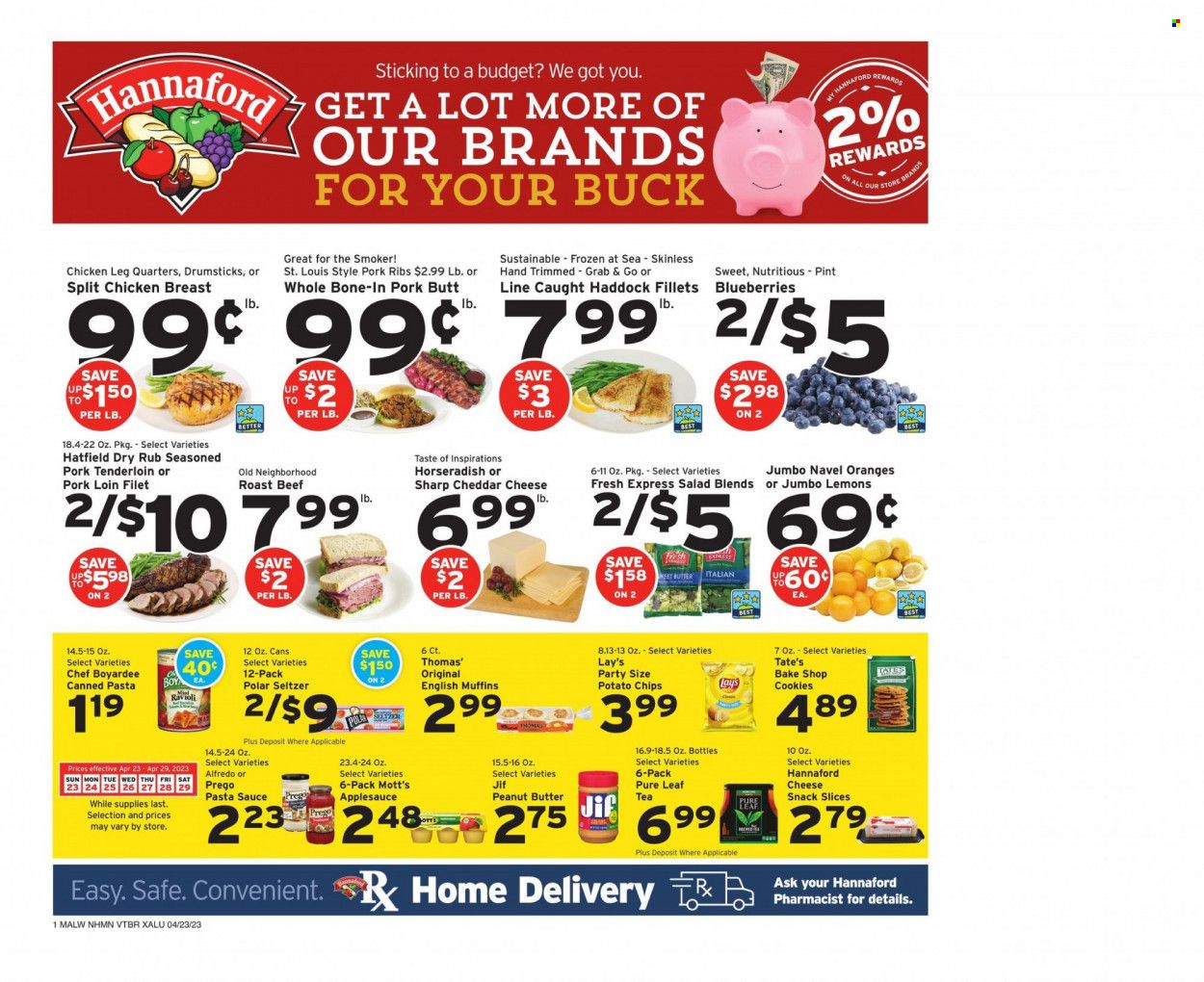 Hannaford (NH) Weekly Ad Flyer Specials April 23 to April 29, 2023