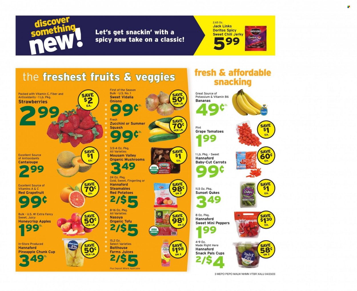 Hannaford (MA) Weekly Ad Flyer Specials April 23 to April 29, 2023