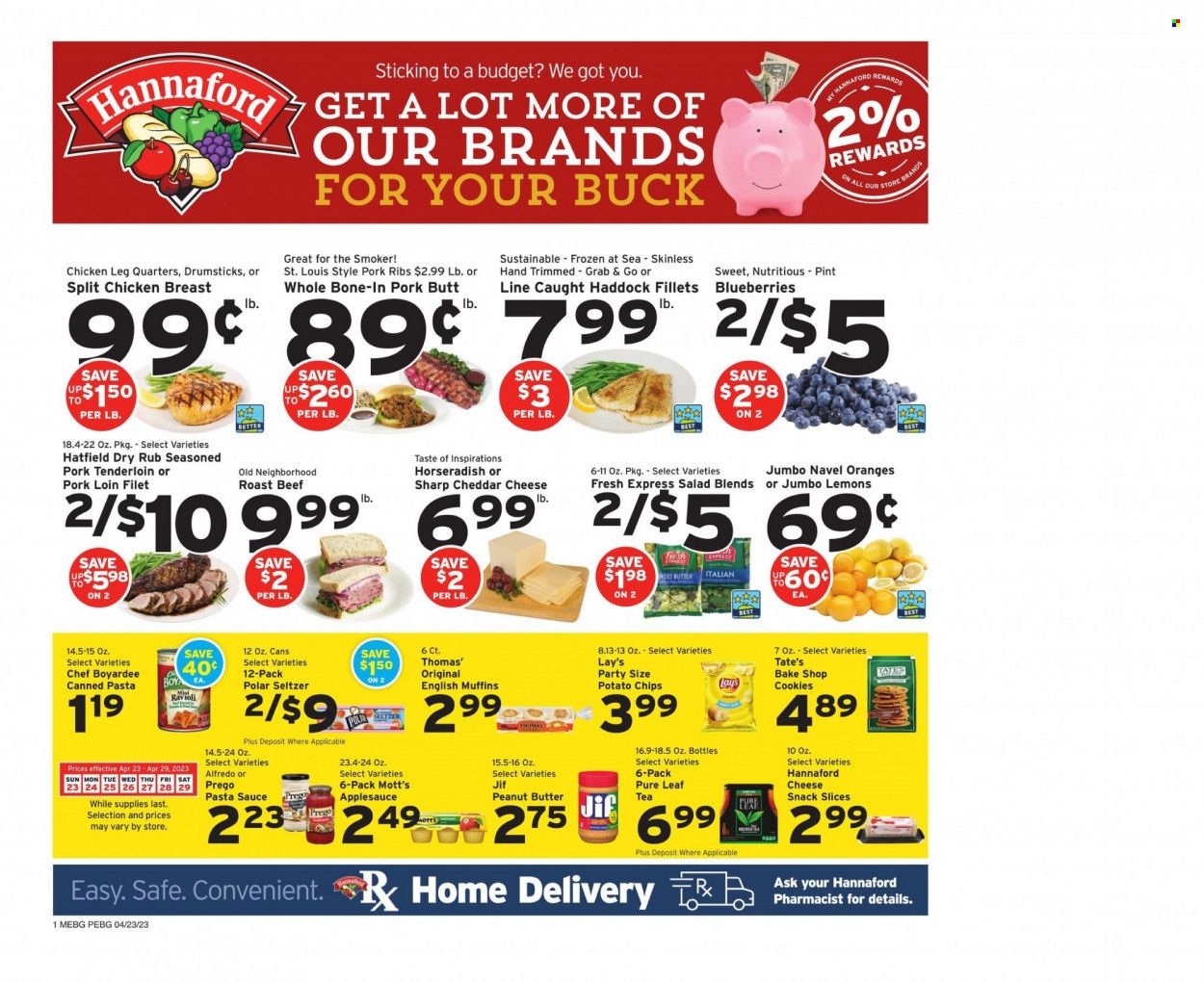 Hannaford (ME) Weekly Ad Flyer Specials April 23 to April 29, 2023
