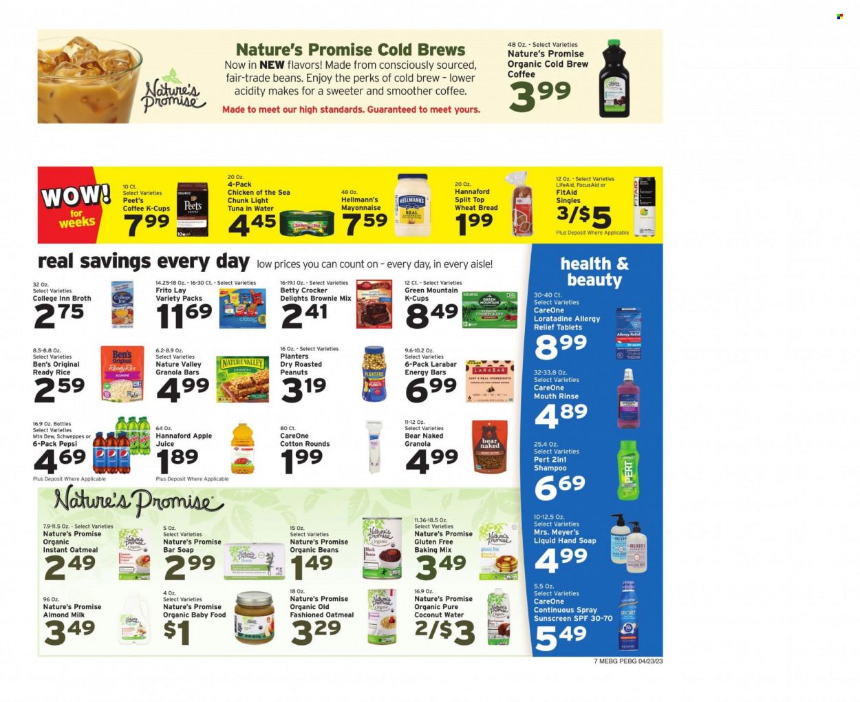 Hannaford (ME) Weekly Ad Flyer Specials April 23 to April 29, 2023