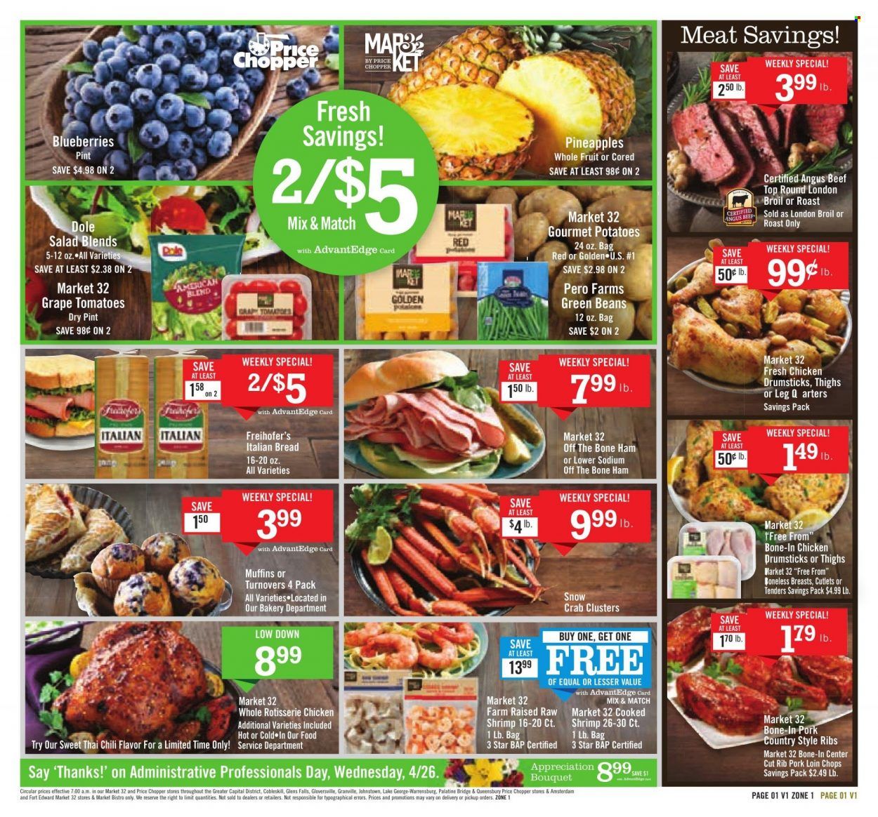 Price Chopper (NY) Weekly Ad Flyer Specials April 23 to April 29, 2023