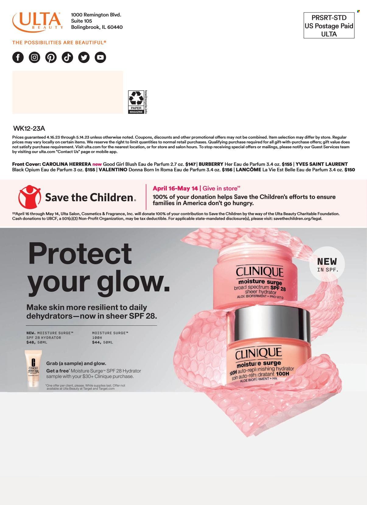 Ulta Beauty Weekly Ad Flyer Specials April 16 to May 14, 2023