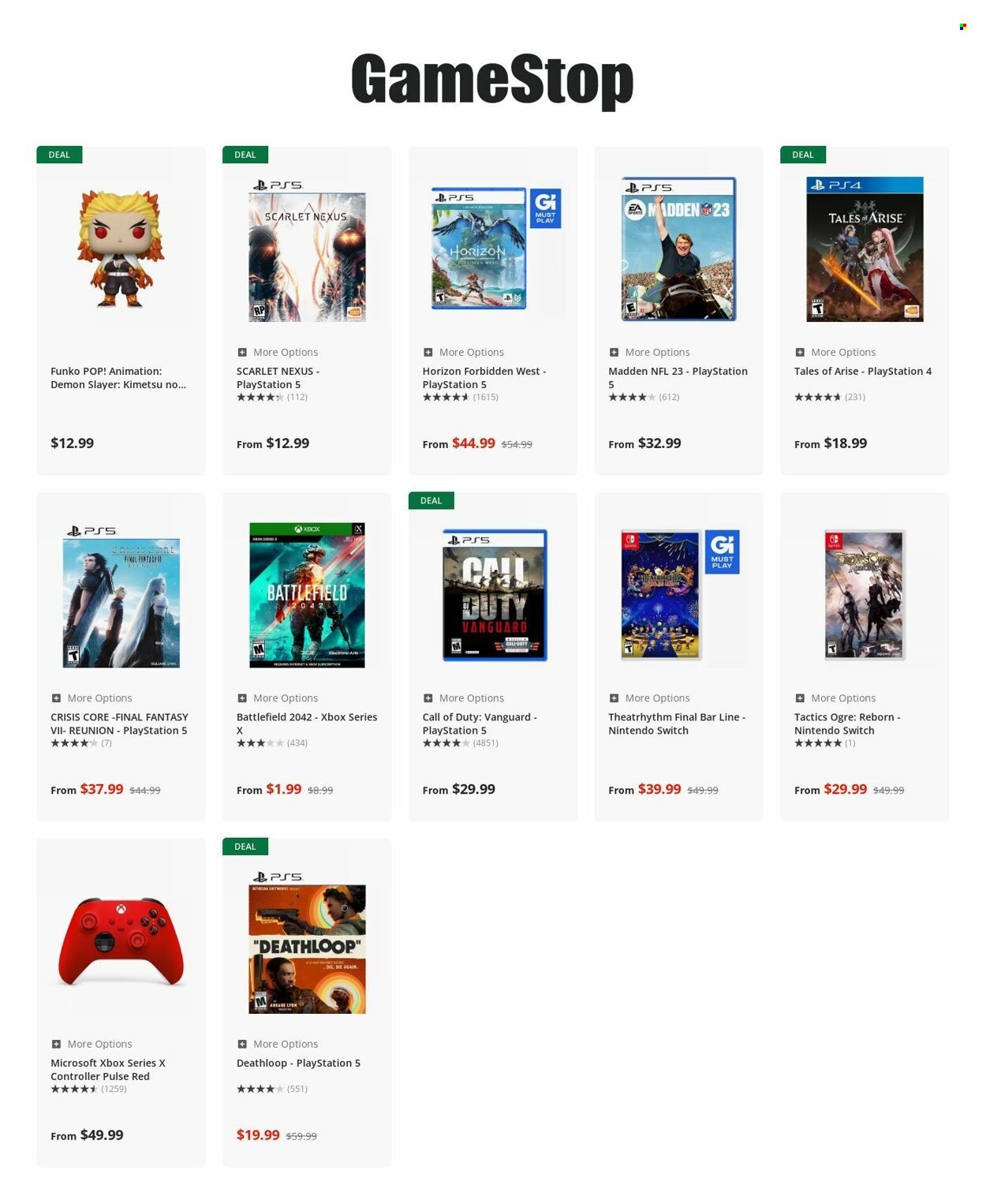 GameStop Weekly Ad Flyer Specials April 19 to April 25, 2023
