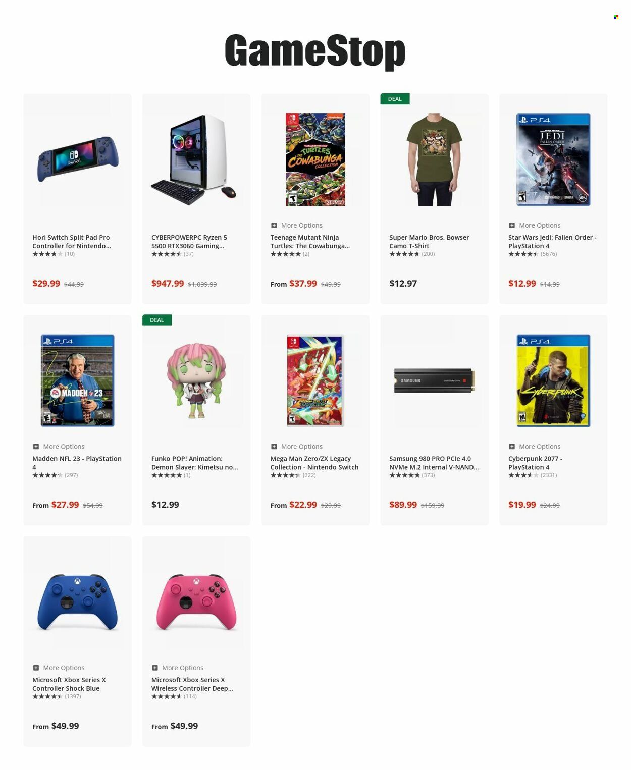 GameStop Weekly Ad Flyer Specials April 19 to April 25, 2023