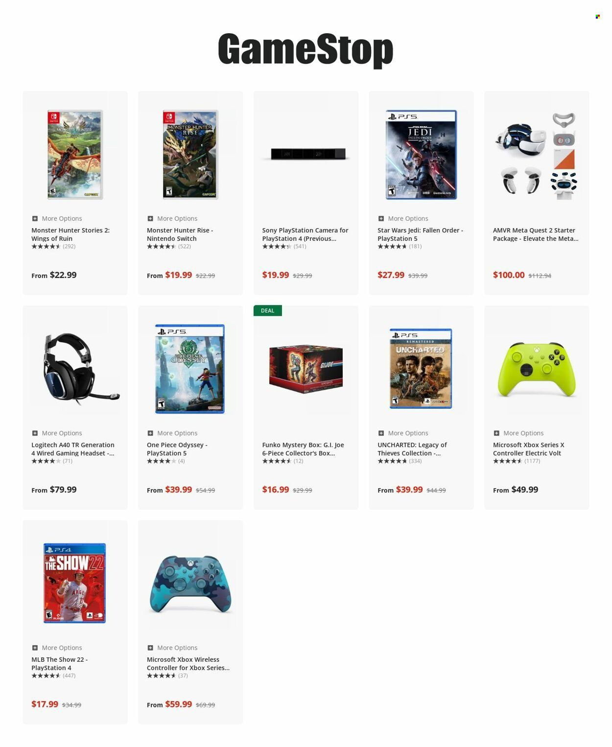 GameStop Weekly Ad Flyer Specials April 19 to April 25, 2023