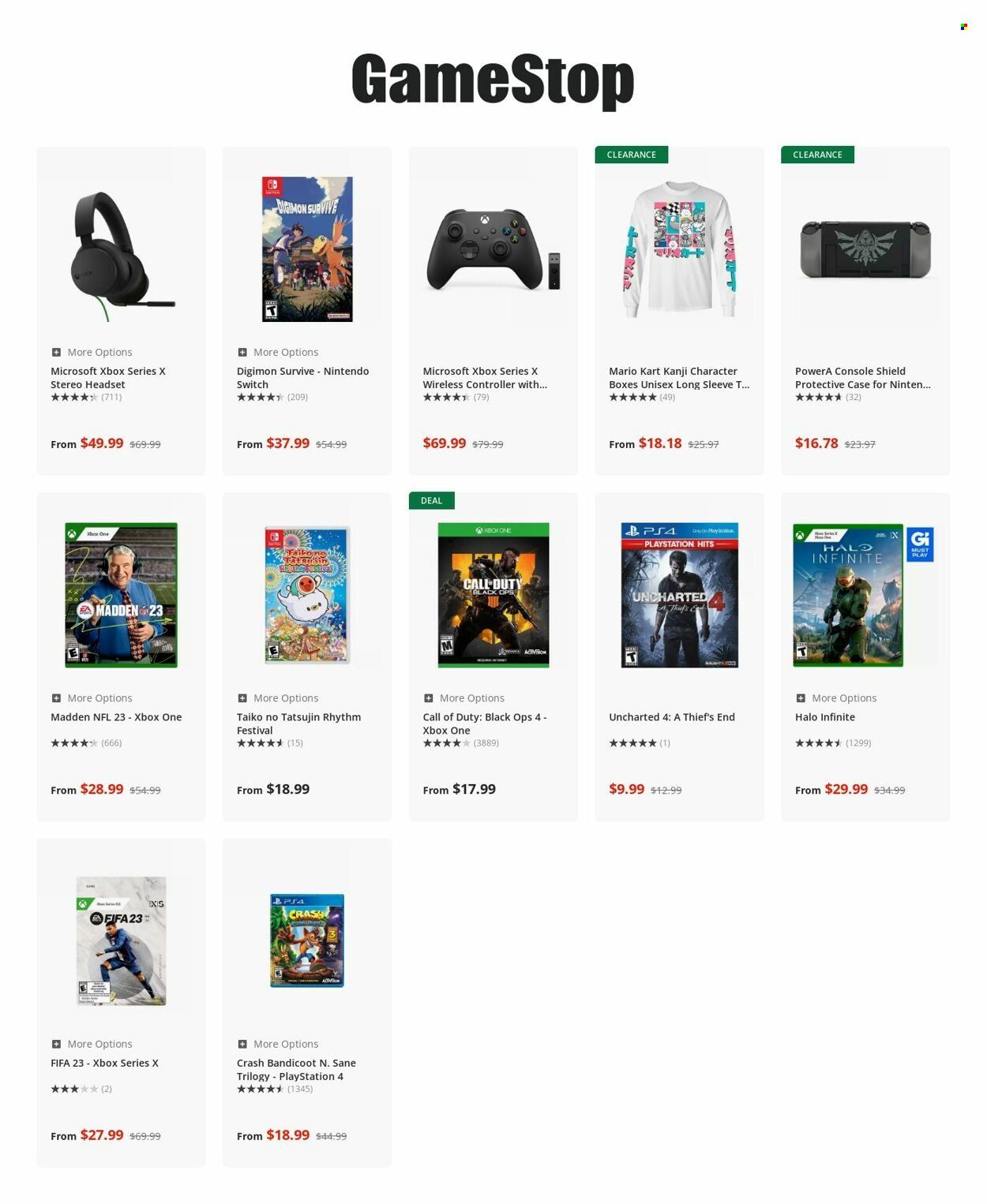 GameStop Weekly Ad Flyer Specials April 19 to April 25, 2023