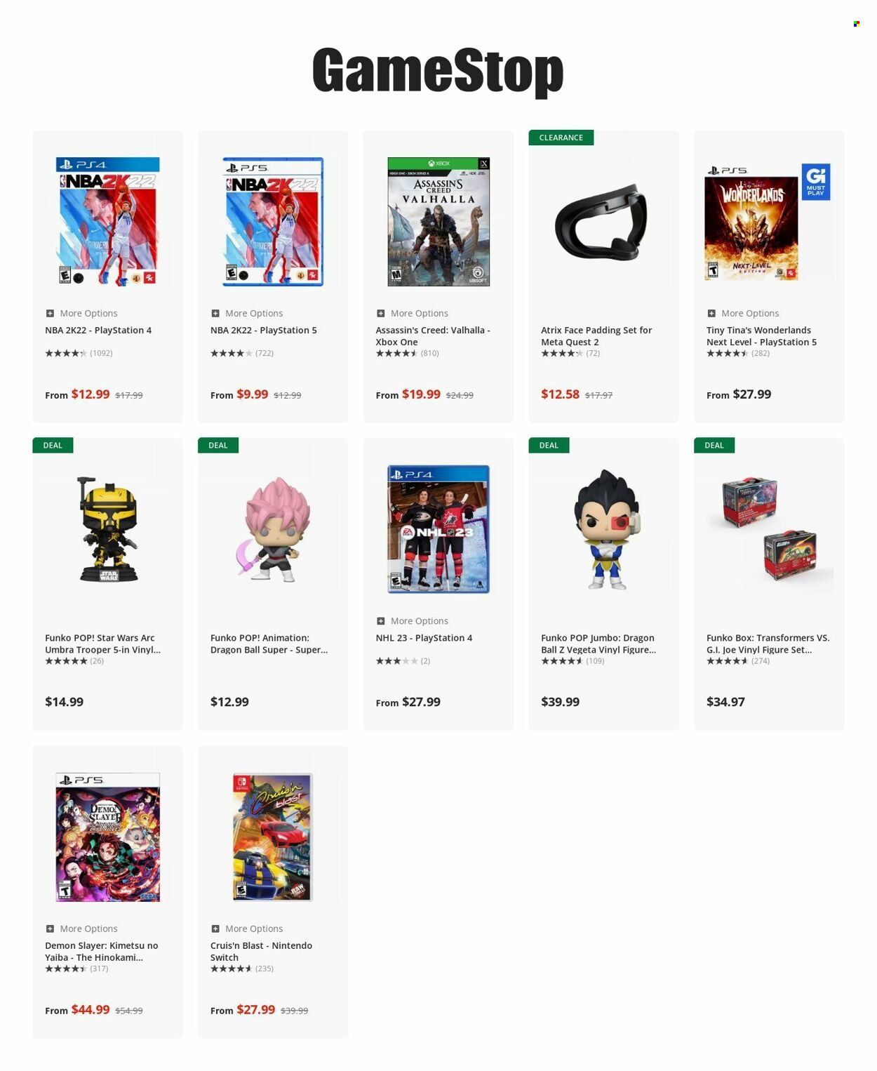 GameStop Weekly Ad Flyer Specials April 19 to April 25, 2023
