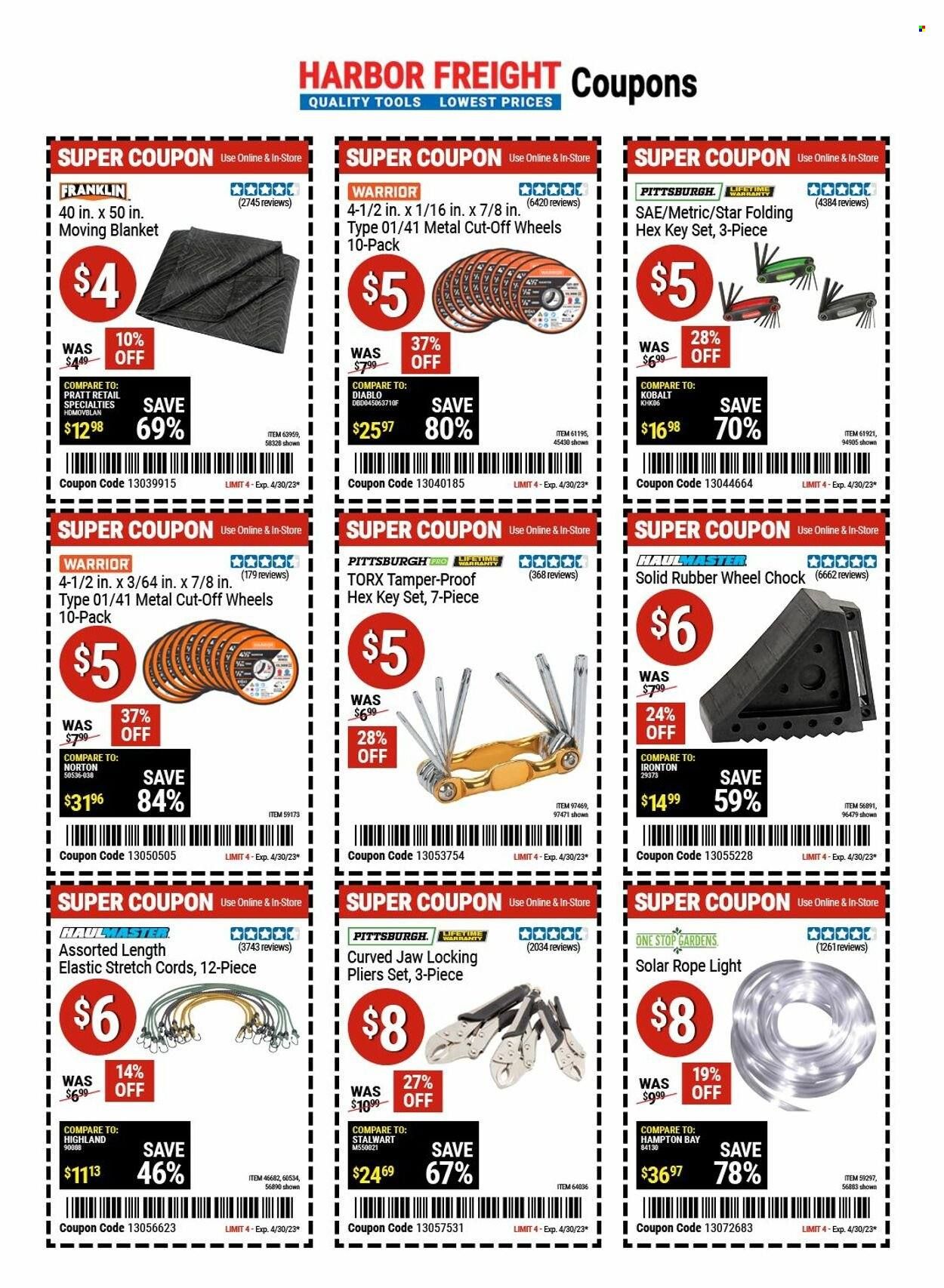 Harbor Freight Weekly Ad Flyer Specials April 23 to April 30, 2023