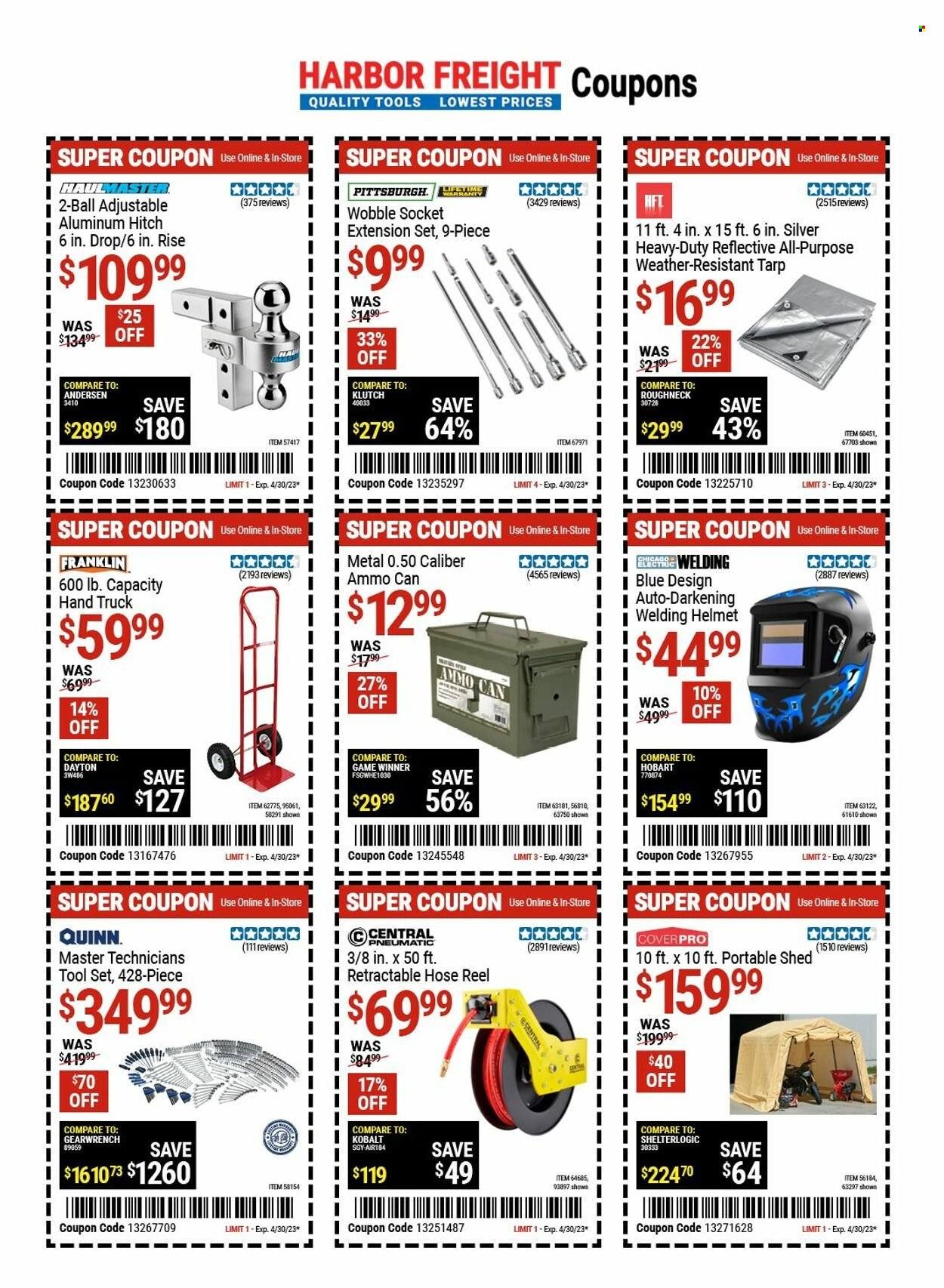 Harbor Freight Weekly Ad Flyer Specials April 23 to April 30, 2023