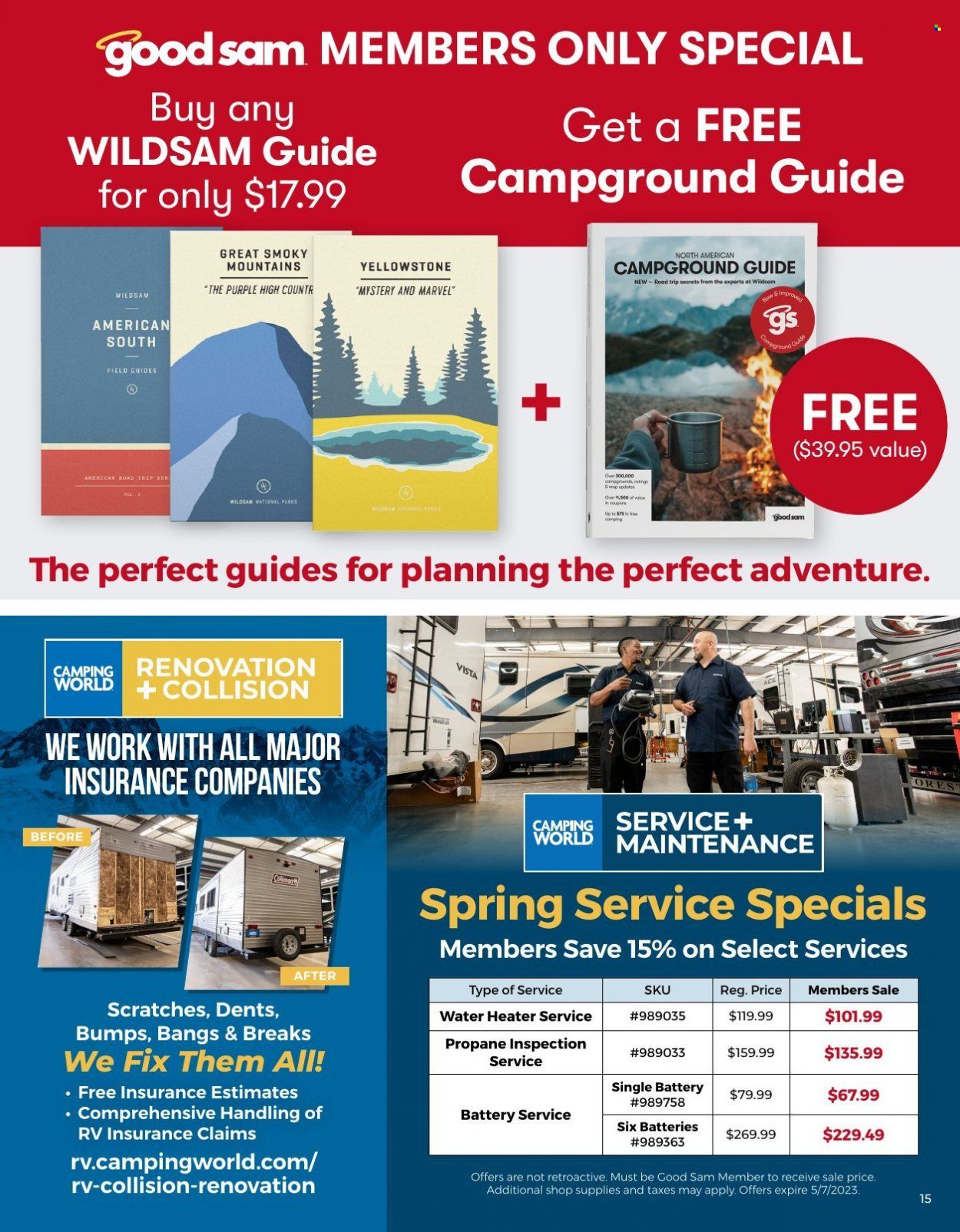Gander RV & Outdoors Weekly Ad Flyer Specials April 13 to May 7, 2023