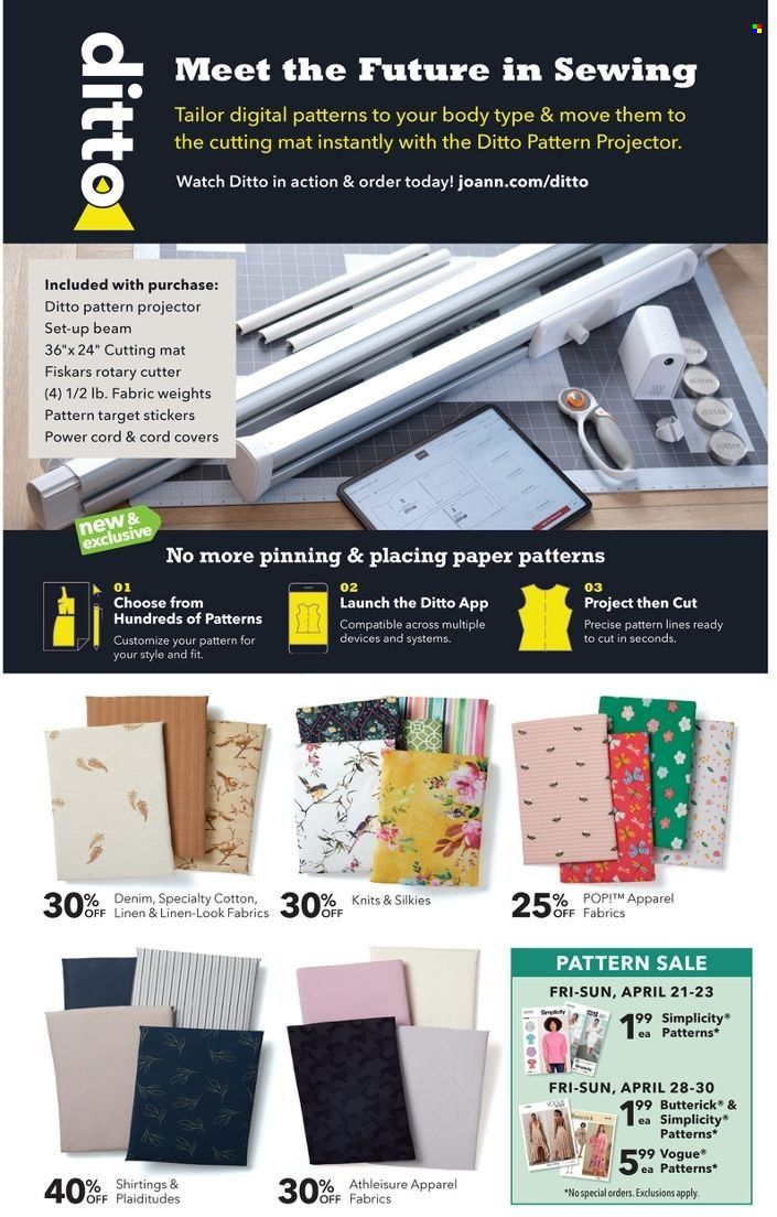JOANN Weekly Ad Flyer Specials April 21 to May 11, 2023