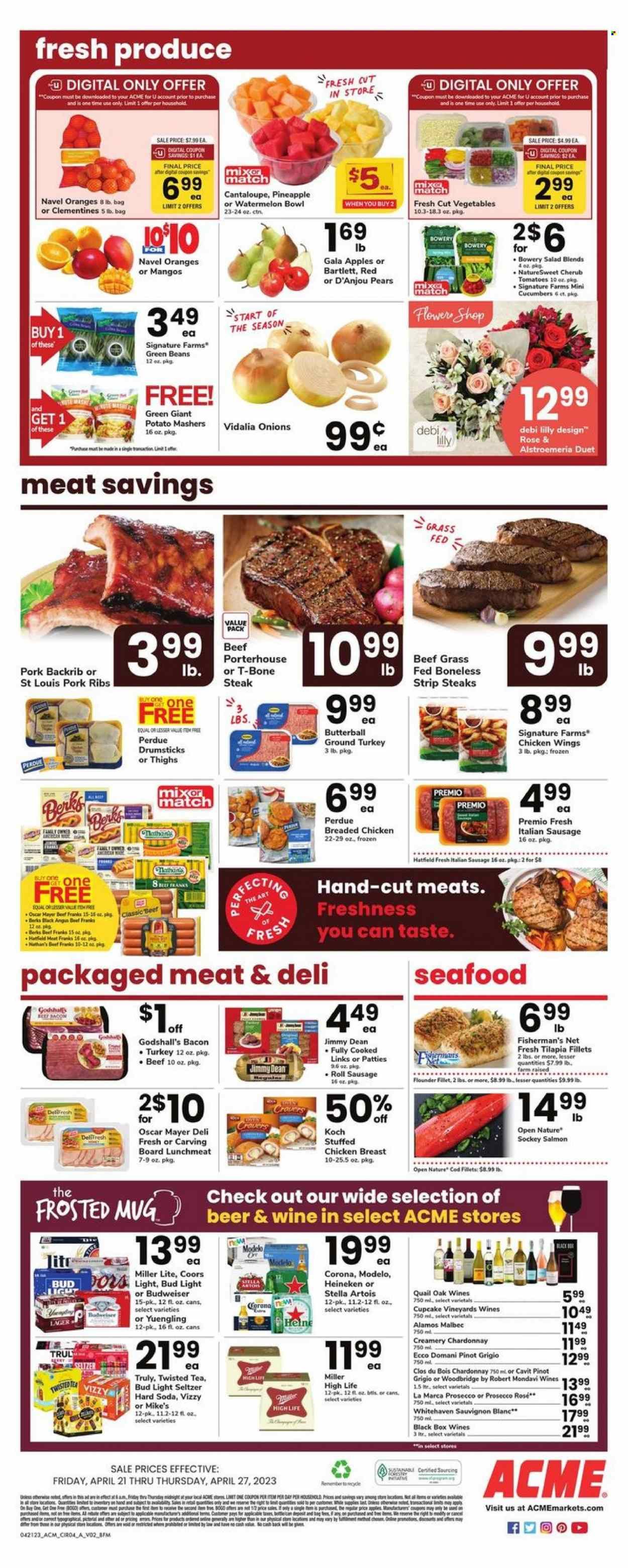ACME (DE, NJ, NY, PA) Weekly Ad Flyer Specials April 21 to April 27, 2023