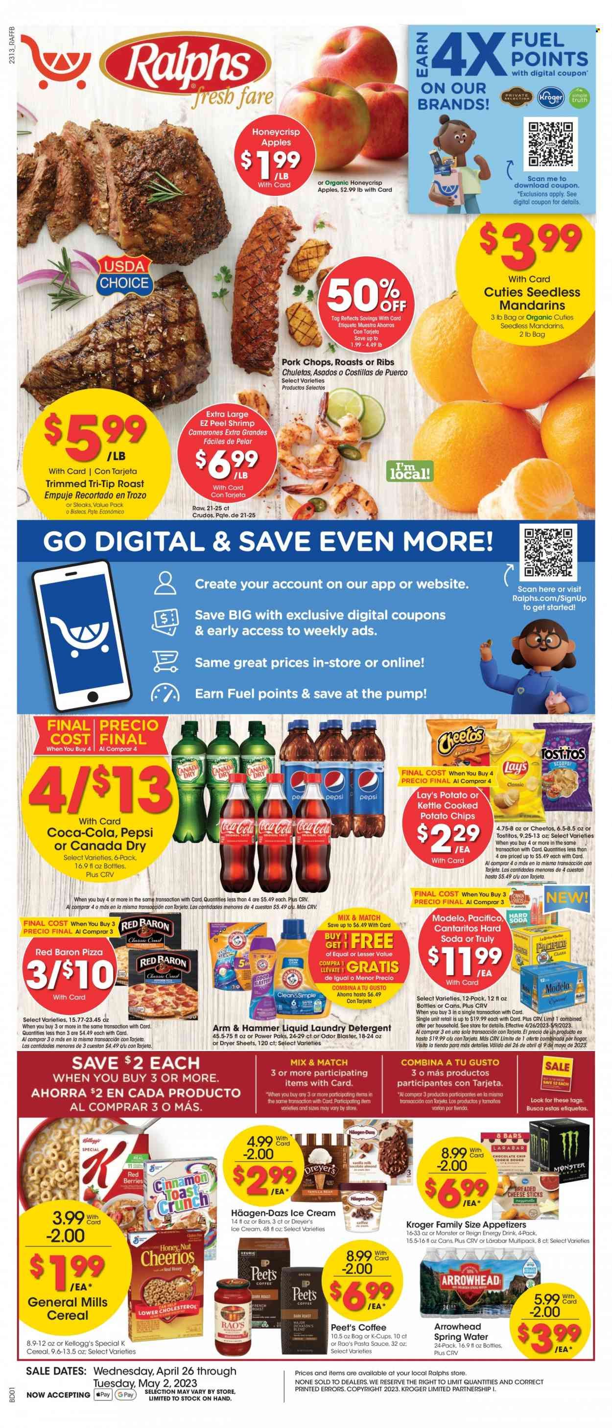 Ralphs (CA) Weekly Ad Flyer Specials April 26 to May 2, 2023