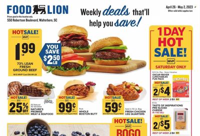 Food Lion (SC) Weekly Ad Flyer Specials April 26 to May 2, 2023