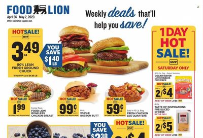 Food Lion (TN) Weekly Ad Flyer Specials April 26 to May 2, 2023