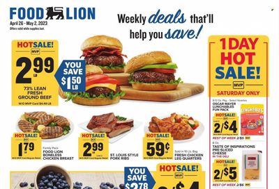 Food Lion (VA) Weekly Ad Flyer Specials April 26 to May 2, 2023