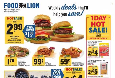 Food Lion (NC) Weekly Ad Flyer Specials April 26 to May 2, 2023