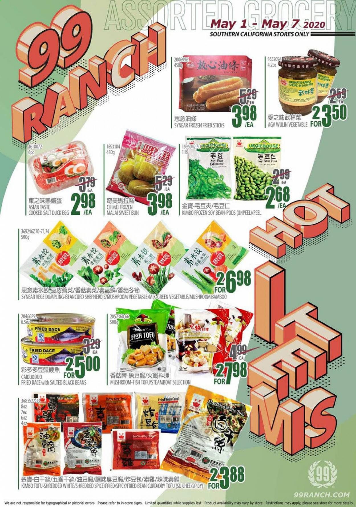 99 Ranch Market Weekly Ad & Flyer May 1 to 7