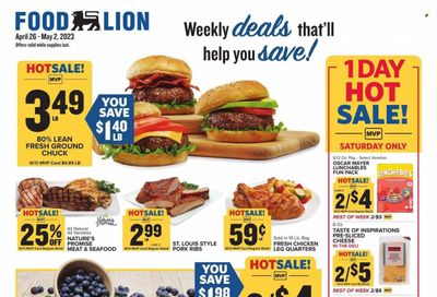Food Lion (VA) Weekly Ad Flyer Specials April 26 to May 2, 2023