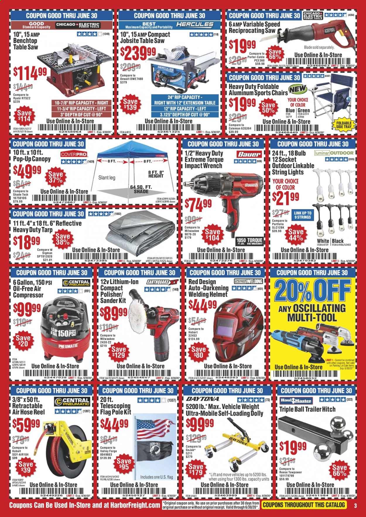 Harbor Freight Weekly Ad & Flyer May 1 to 31