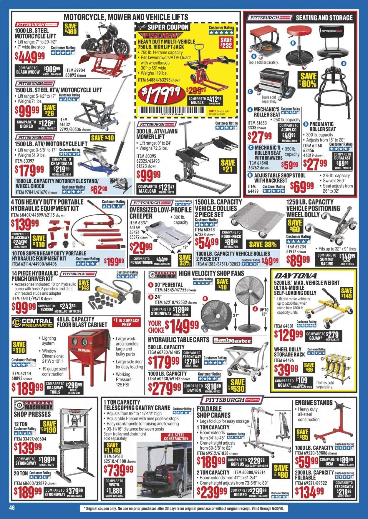 Harbor Freight Weekly Ad & Flyer May 1 to 31