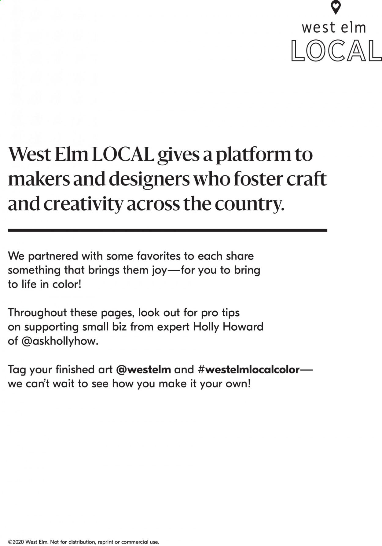 West Elm Weekly Ad & Flyer May 2 to 16