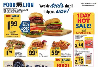 Food Lion (NC) Weekly Ad Flyer Specials April 26 to May 2, 2023
