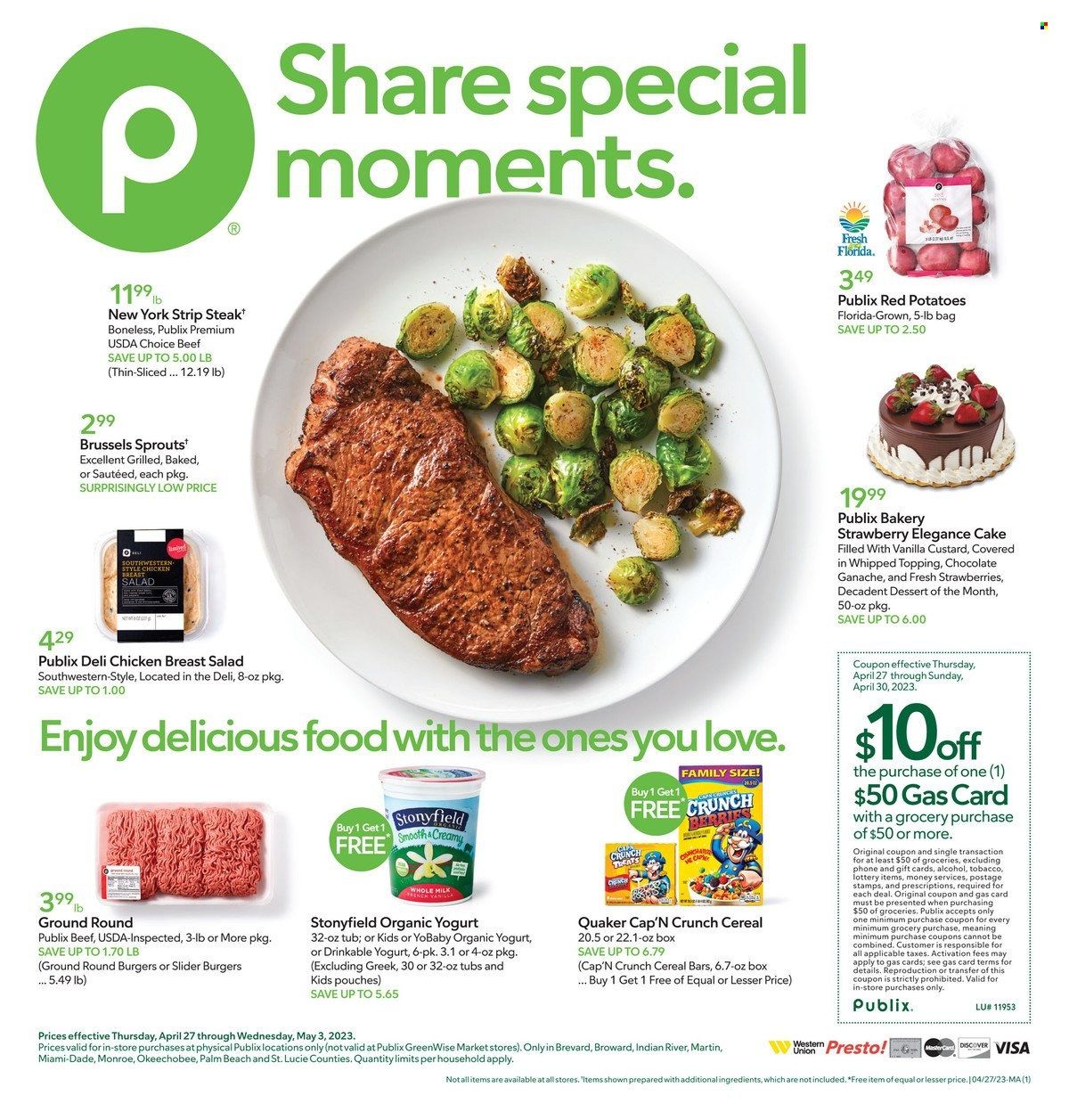 Publix (AL, FL, GA, NC, SC, TN) Weekly Ad Flyer Specials April 27 to May 3, 2023