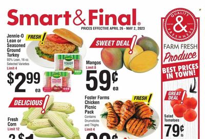 Smart & Final (CA) Weekly Ad Flyer Specials April 26 to May 2, 2023
