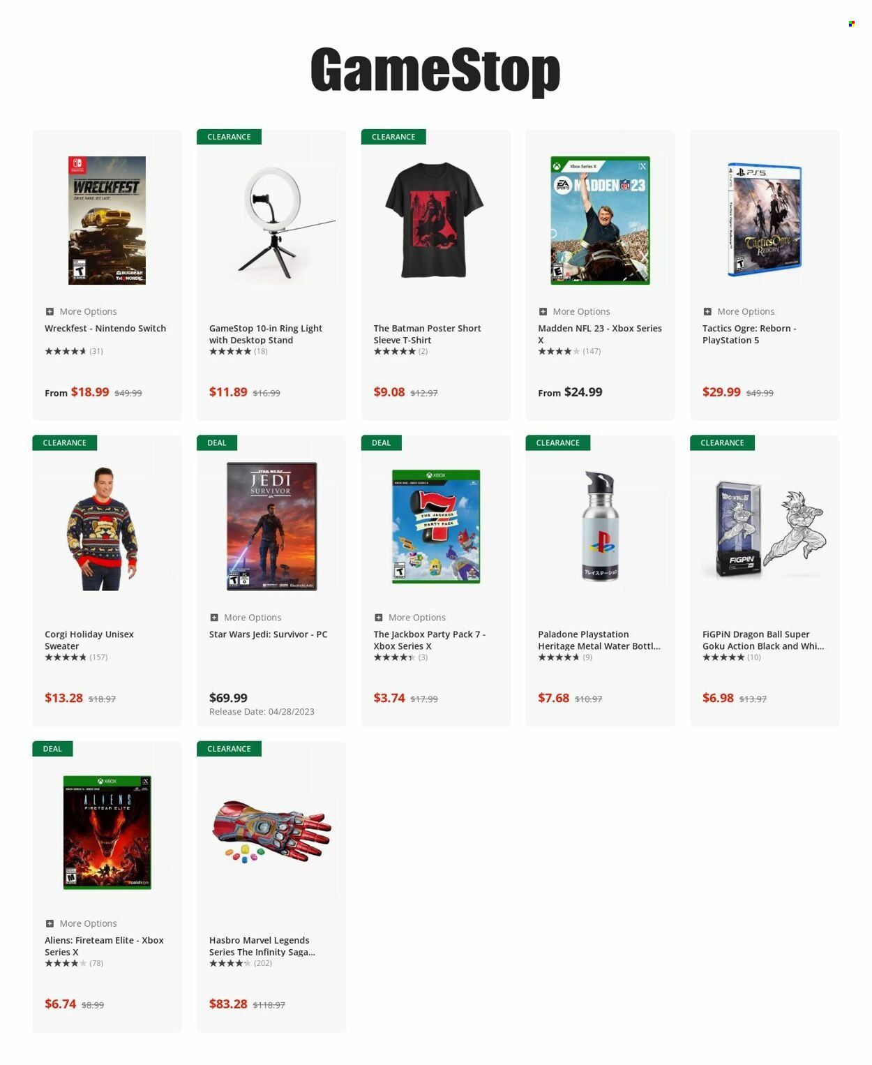 GameStop Weekly Ad Flyer Specials April 26 to May 2, 2023
