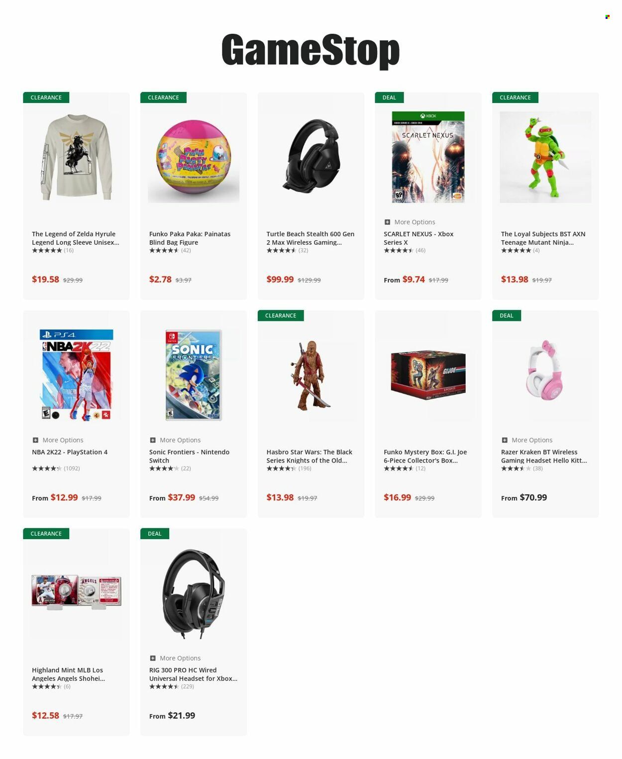 GameStop Weekly Ad Flyer Specials April 26 to May 2, 2023