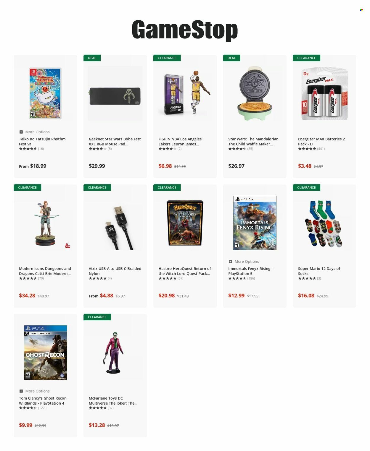 GameStop Weekly Ad Flyer Specials April 26 to May 2, 2023
