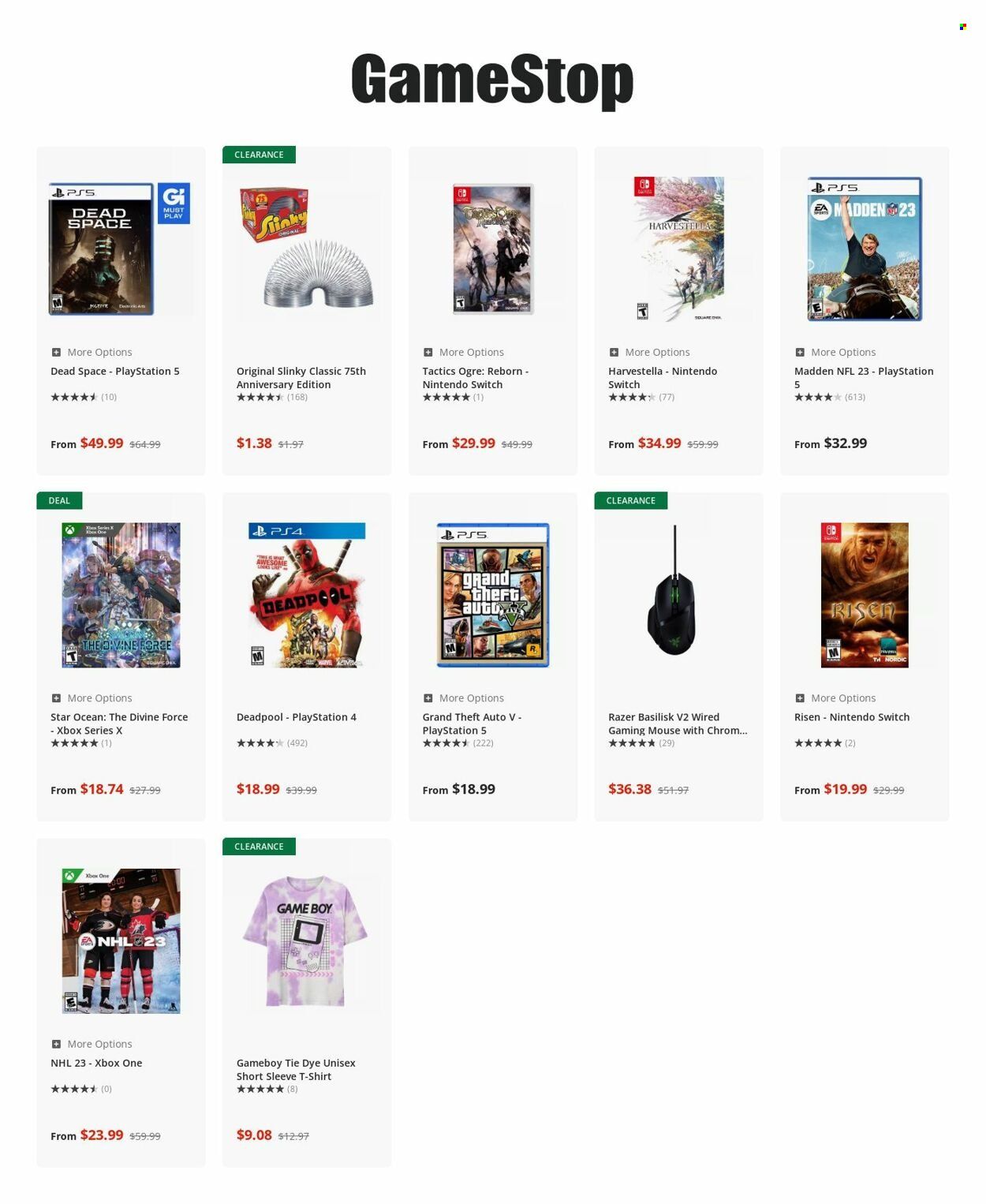 GameStop Weekly Ad Flyer Specials April 26 to May 2, 2023