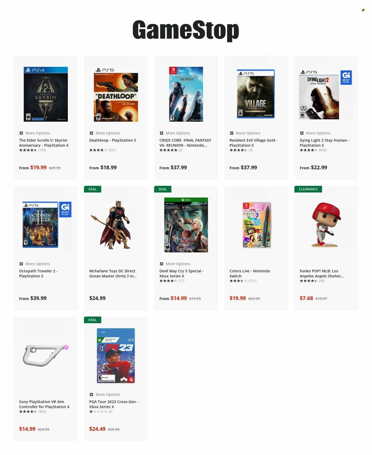 GameStop Weekly Ad Flyer Specials April 26 to May 2, 2023