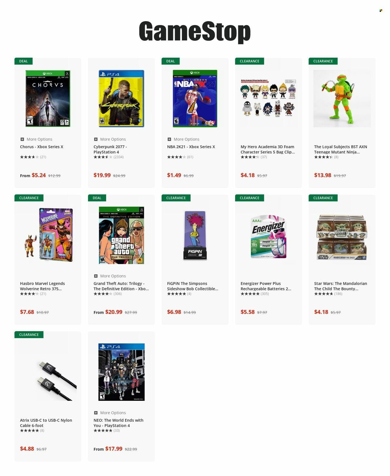 GameStop Weekly Ad Flyer Specials April 26 to May 2, 2023