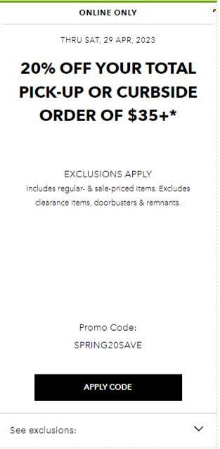 JOANN Weekly Ad Flyer Specials April 25 to May 7, 2023