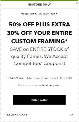 JOANN Weekly Ad Flyer Specials April 25 to May 7, 2023