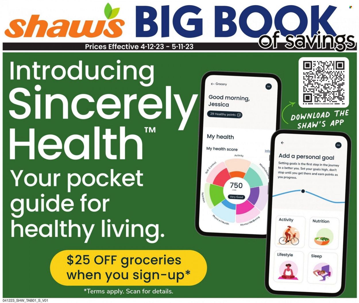 Shaw’s (MA, ME, NH, RI, VT) Weekly Ad Flyer Specials April 12 to May 11, 2023