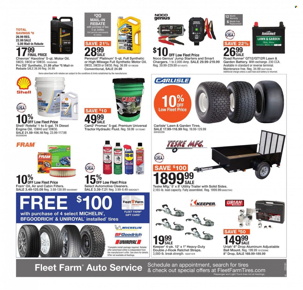 Fleet Farm (IA, MN, ND, WI) Weekly Ad Flyer Specials April 28 to May 6, 2023