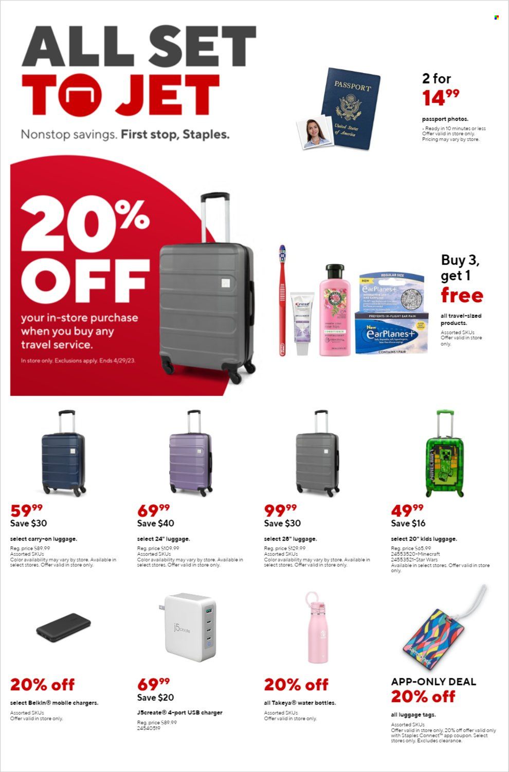 Staples Weekly Ad Flyer Specials April 23 to April 29, 2023