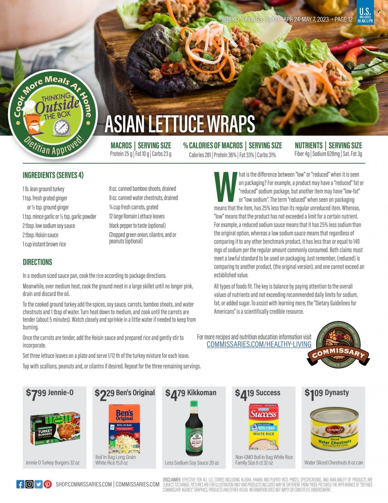 Commissary Weekly Ad Flyer Specials April 24 to May 7, 2023