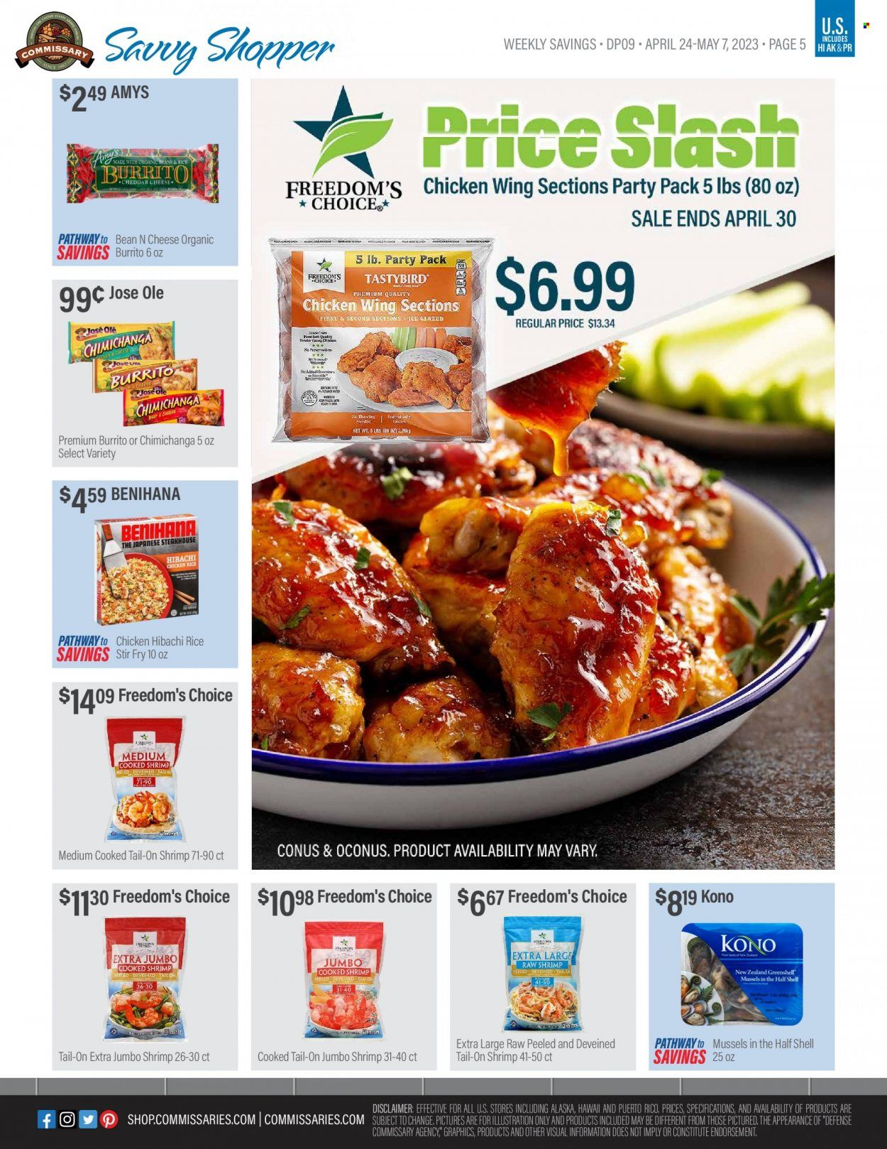 Commissary Weekly Ad Flyer Specials April 24 to May 7, 2023