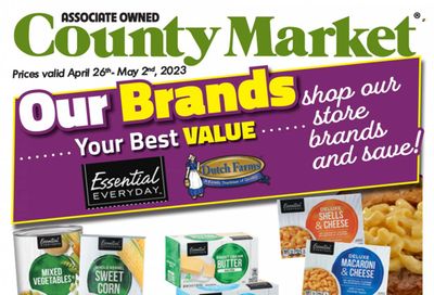 County Market (IL, IN, MO) Weekly Ad Flyer Specials April 26 to May 2, 2023