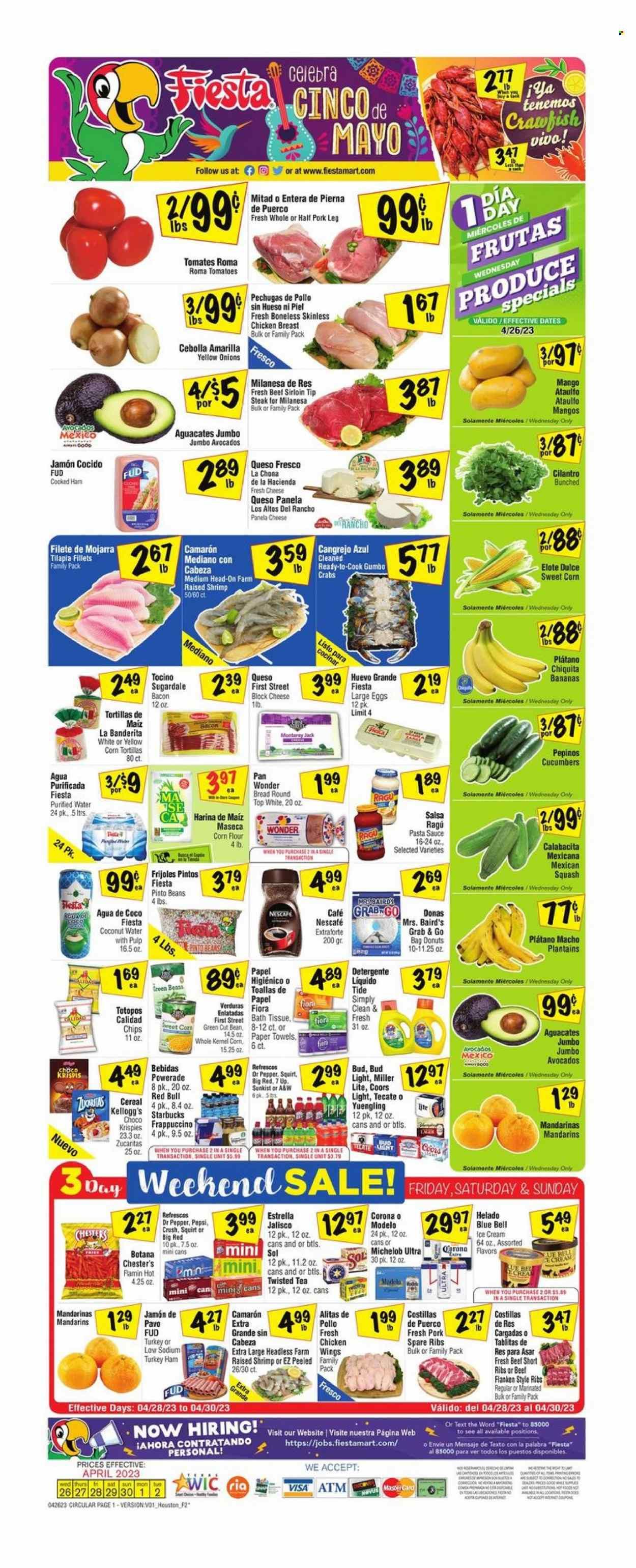 Fiesta Mart (TX) Weekly Ad Flyer Specials April 26 to May 2, 2023