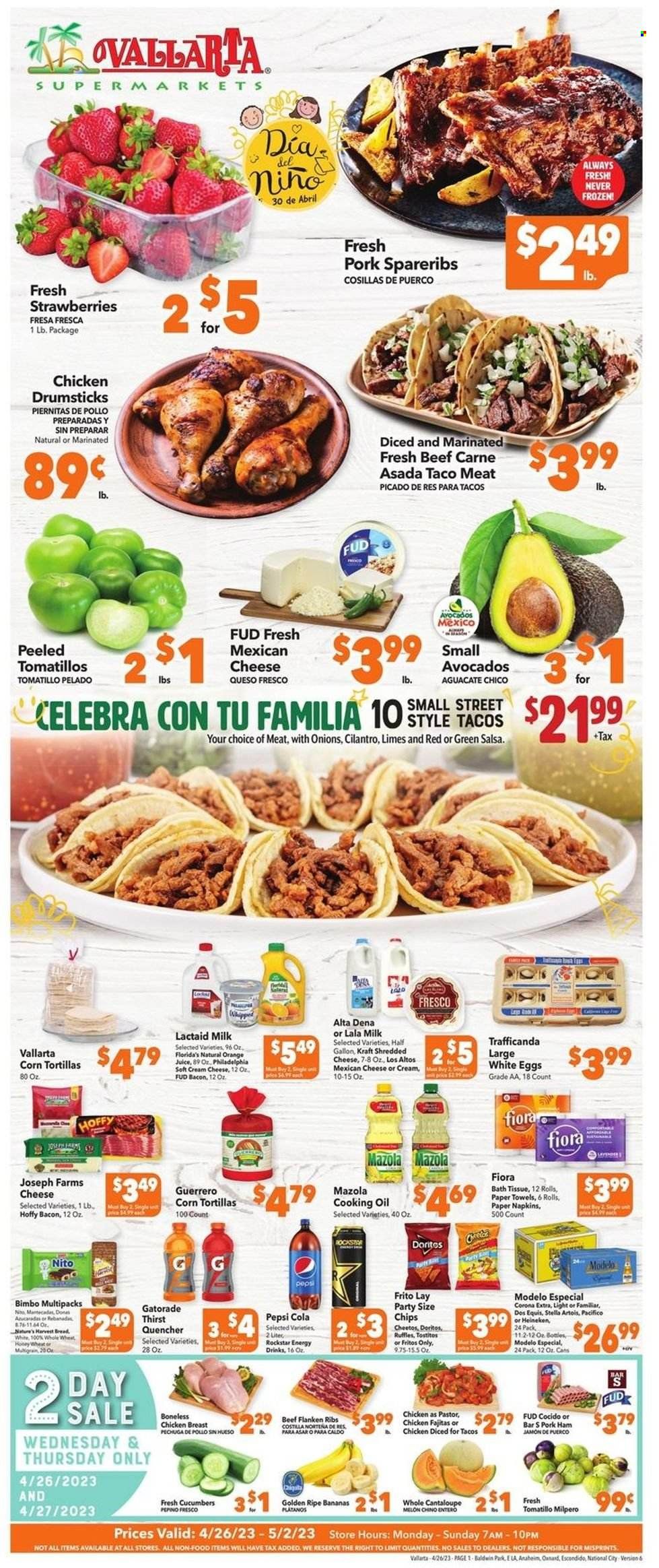 Vallarta (CA) Weekly Ad Flyer Specials April 26 to May 2, 2023