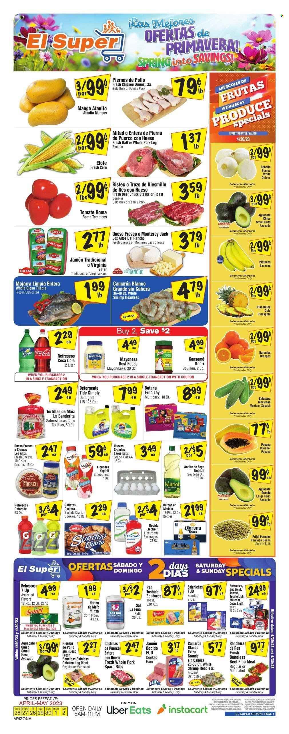 El Super (AZ) Weekly Ad Flyer Specials April 26 to May 2, 2023