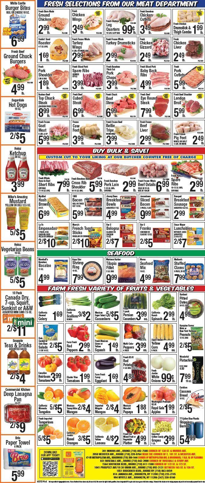Western Beef (FL, NY) Weekly Ad Flyer Specials April 27 to May 3, 2023