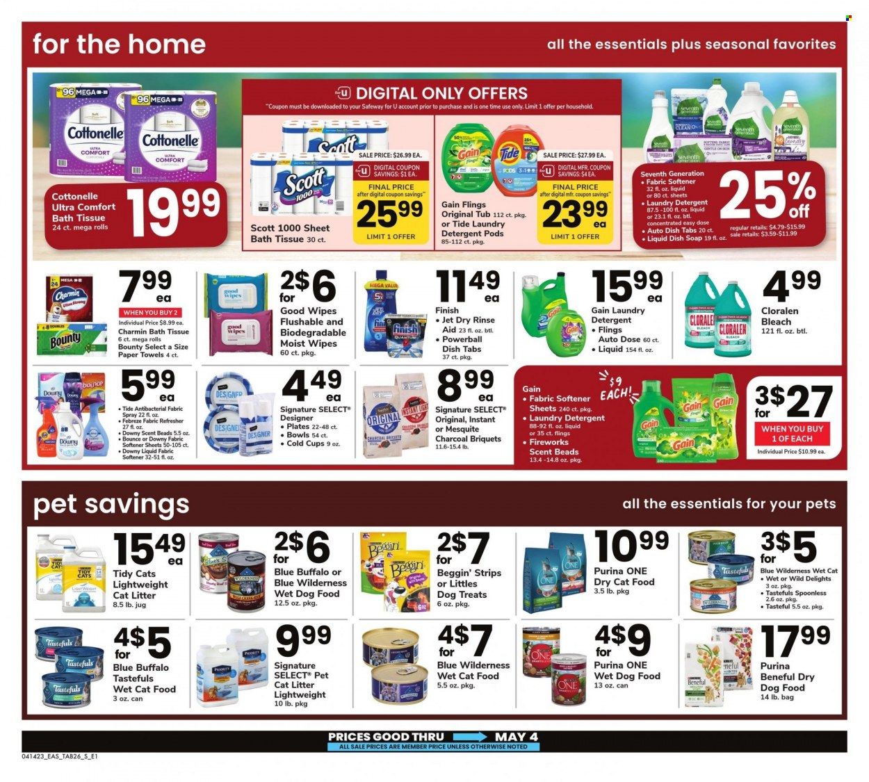 Safeway (VA) Weekly Ad Flyer Specials April 14 to May 4, 2023