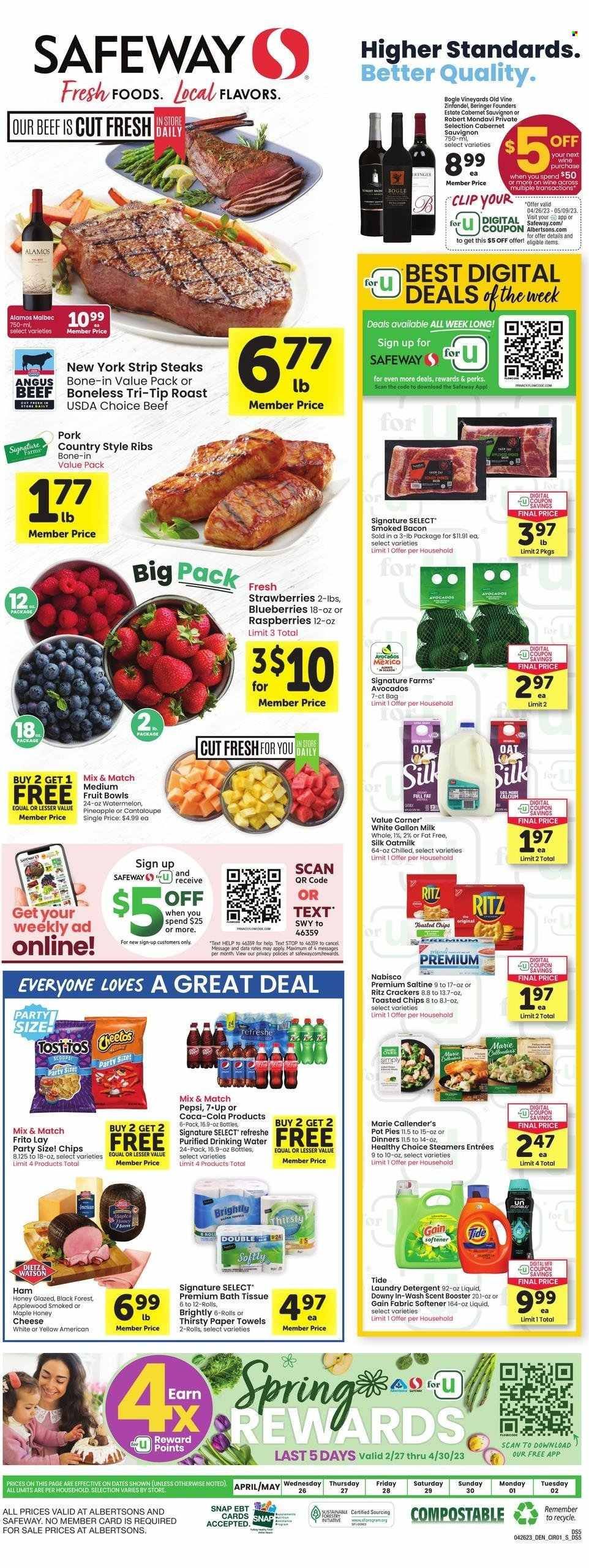 Safeway (SD) Weekly Ad Flyer Specials April 26 to May 2, 2023