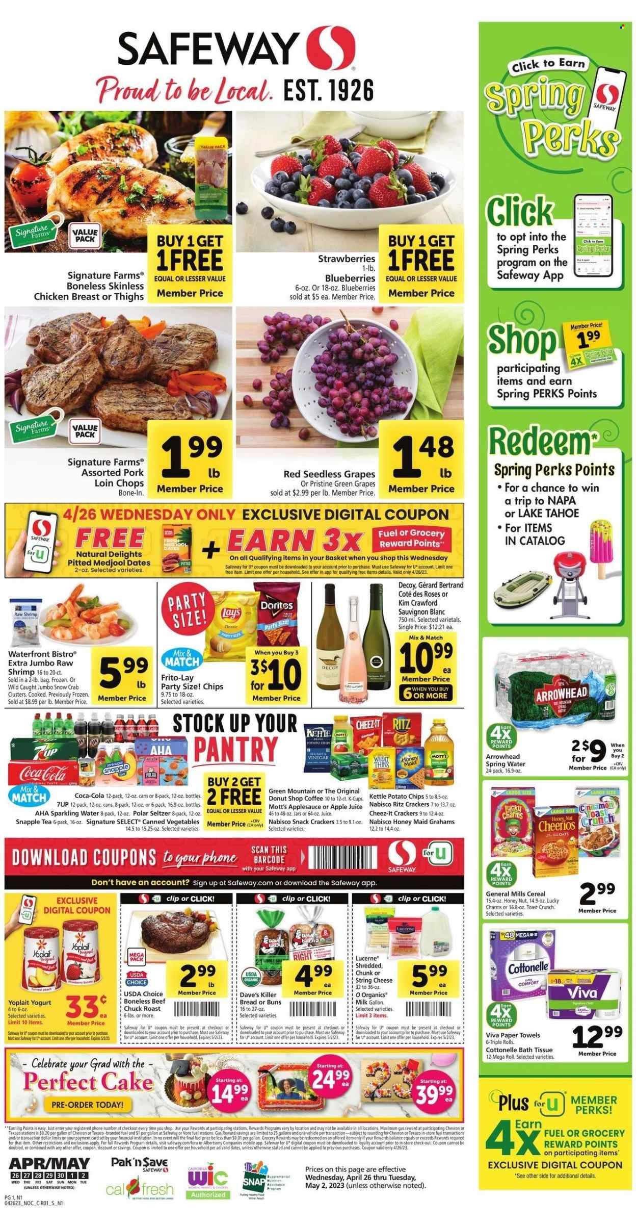Safeway (CA) Weekly Ad Flyer Specials April 26 to May 2, 2023